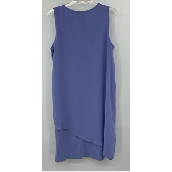 JM Collection Women's Necklace-Embellished Sheath Dress Purple Size Small - Picture 2 of 6